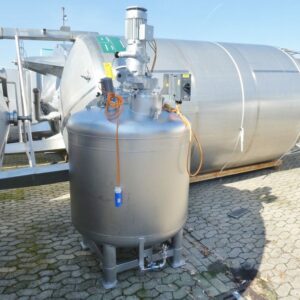 1100 liter tank in Stainless 304
