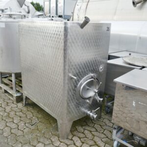1100 liter tank in Stainless 304