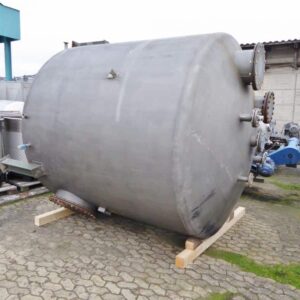 12500 liter tank in Acid-proof 316