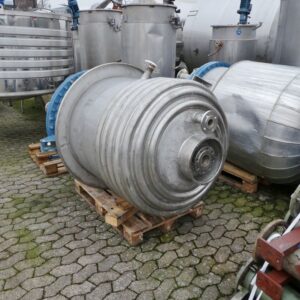 1300 liter tank in Acid-proof 316