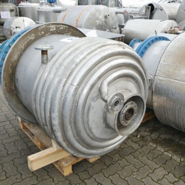 1300 liter tank in Acid-proof 316