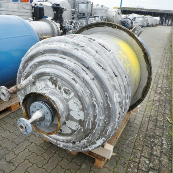 1300 liter tank in Acid-proof 316