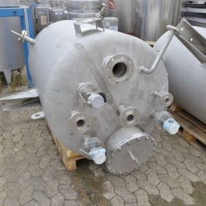 1330 liter tank in Acid-proof 316