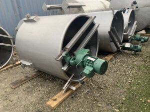 1500 liter tank in 304 stainless steel