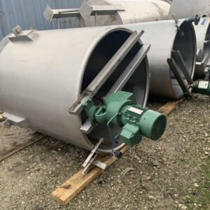 1500 liter tank in 304 stainless steel