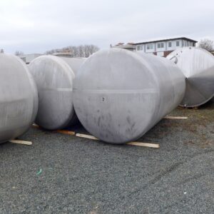 15000 liter stainless steel 304 tank (double jacketed)