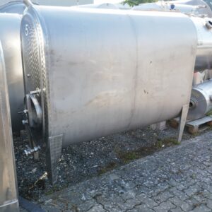 2000 liter tank in 304 stainless steel