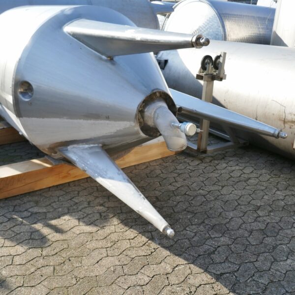 2000 liter tank in 304 stainless steel