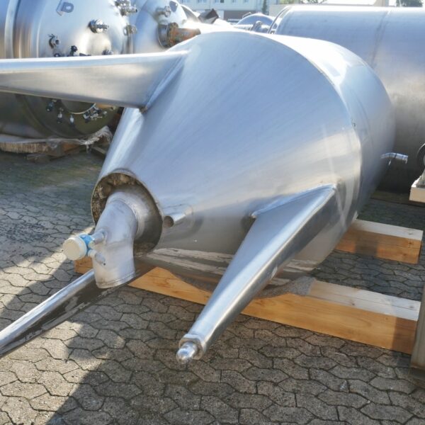 2000 liter tank in 304 stainless steel