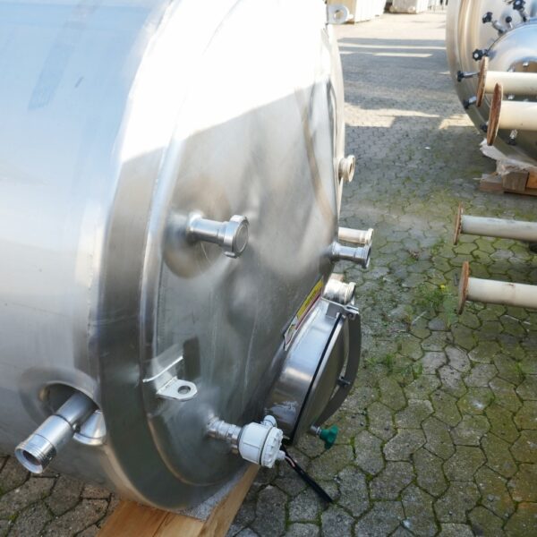 2000 liter tank in 304 stainless steel