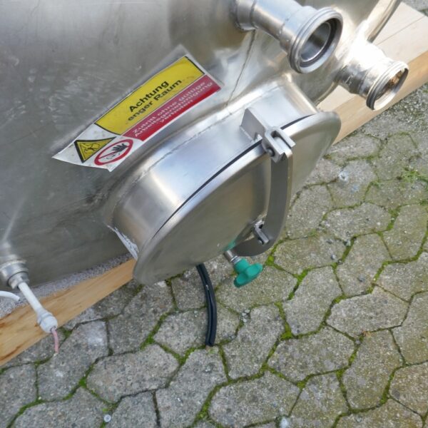 2000 liter tank in 304 stainless steel