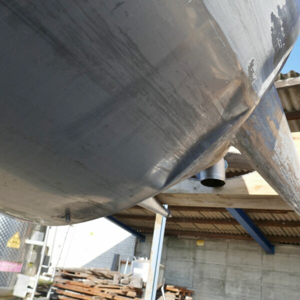 2000 liter tank in 304 stainless steel