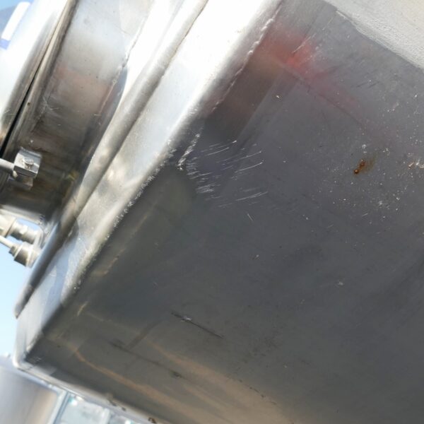 2000 liter tank in 304 stainless steel