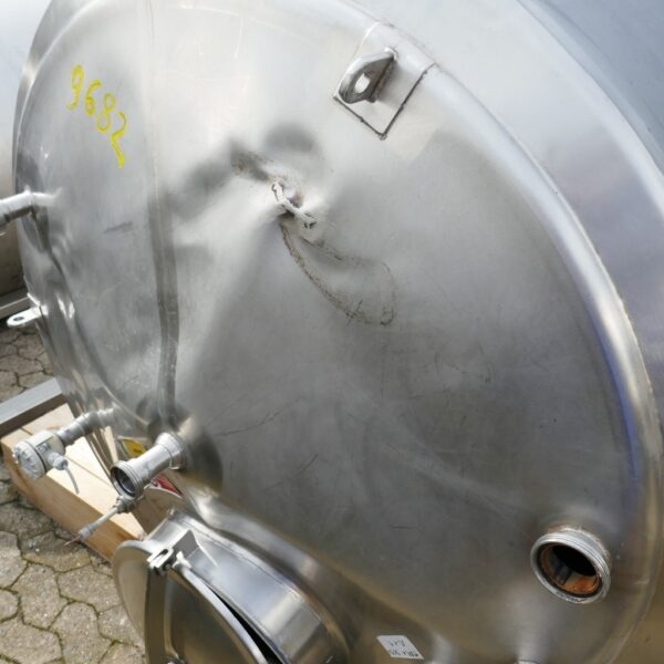 2000 liter tank in 304 stainless steel
