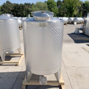 2000 liter tank in Acid-proof 316