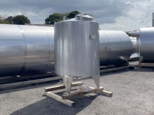 2500 liter tank in Acid-proof 316