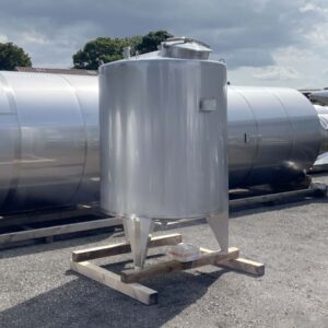 2500 liter tank in Acid-proof 316