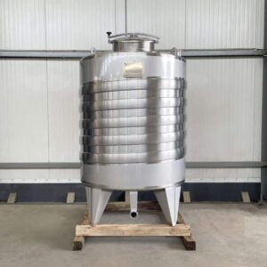 2500 liter tank in Acid-proof 316