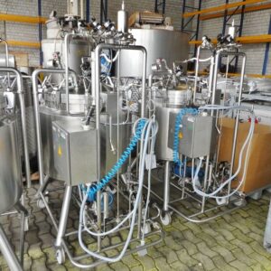 280 liter tank in Acid-proof 316