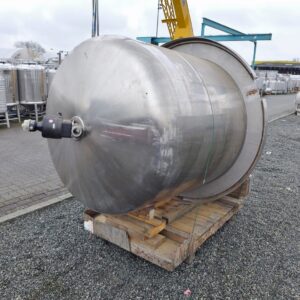 3000 liter tank in Acid-proof 316