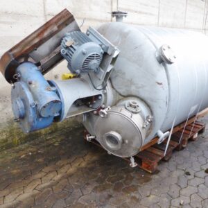 3000 liter tank in Acid-proof 316