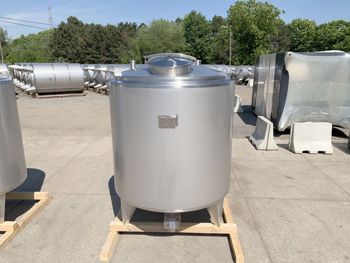 3300 liter tank in Acid-proof 316