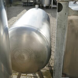 350 liter tank in 304 stainless steel