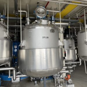 3500 liter tank in Acid-proof 316