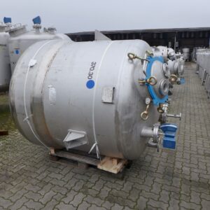 3500 liter tank in Acid-proof 316
