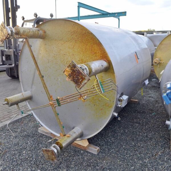 5000 liter tank in 304 stainless steel