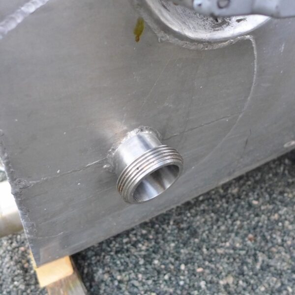 5000 liter tank in 304 stainless steel