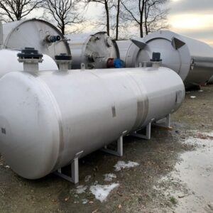 5000 liter tank in Acid-proof 316