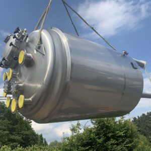 5000 liter tank in Acid-proof 316