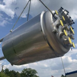 5000 liter tank in Acid-proof 316