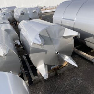5400 liter tank in Acid-proof 316