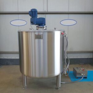 1000 liter tank in 304 stainless steel