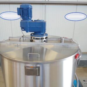 1000 liter tank in 304 stainless steel