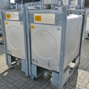 1000 liter tank in 304 stainless steel
