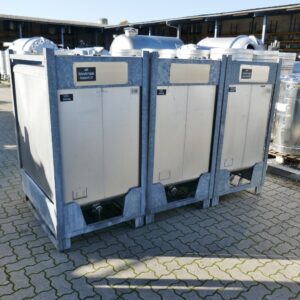 1000 liter tank in 304 stainless steel