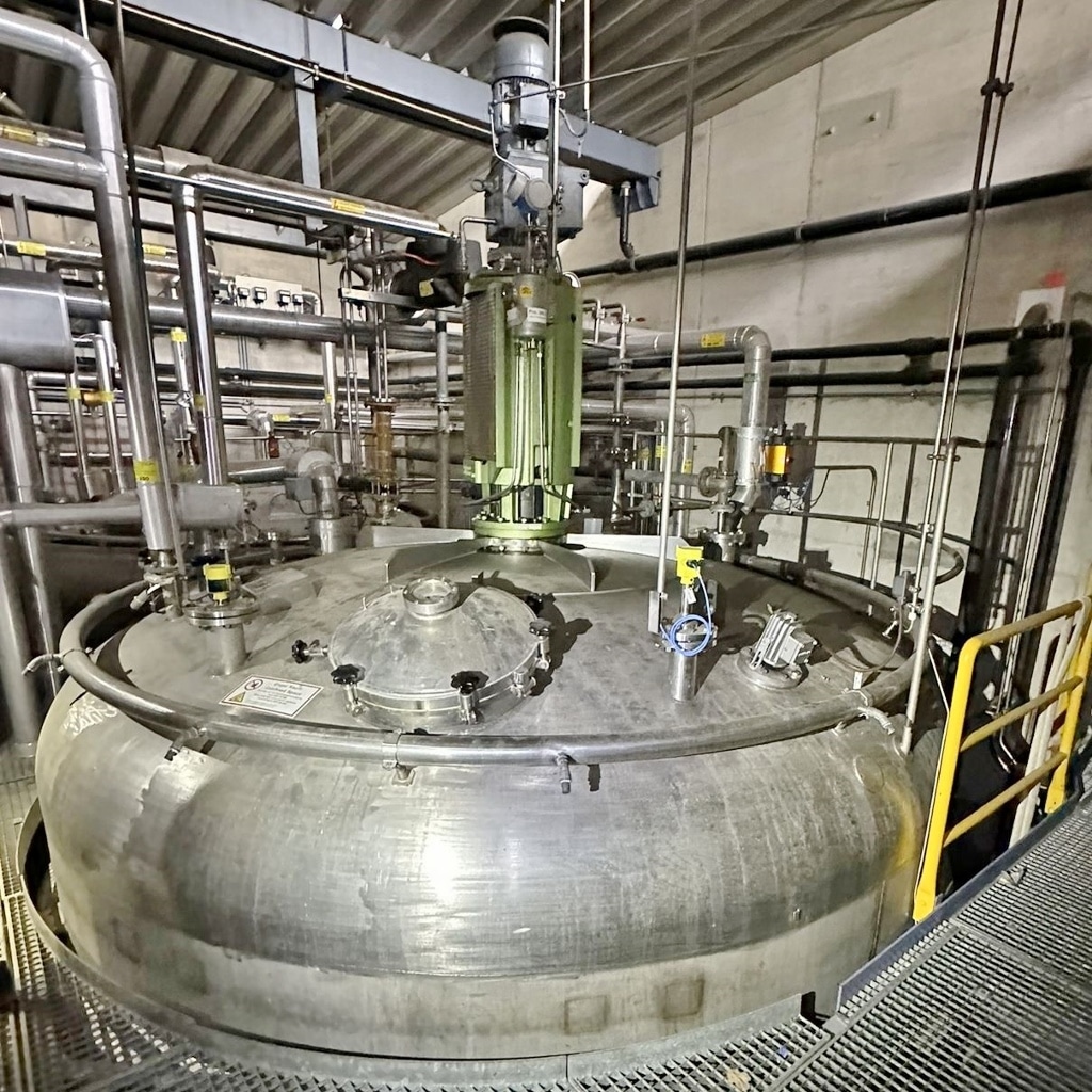 118000 liters tank in Acid-proof 316