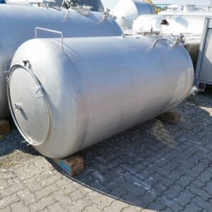 2500 liter tank in Stainless 304