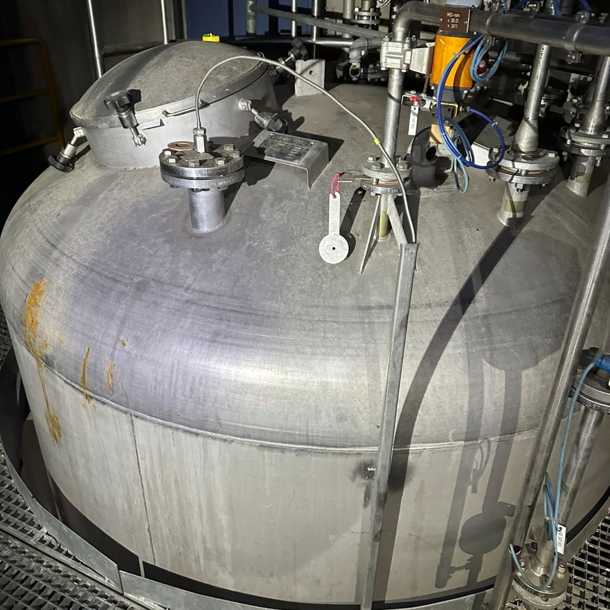 43350 liter tank in Acid-proof 316