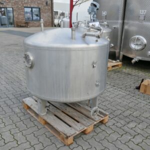 800 liter tank in 304 stainless steel
