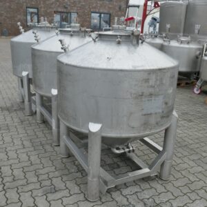 800 liter tank in Acid-proof 316