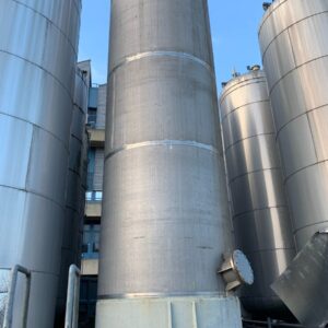 19000 liter tank in Acid-proof 316