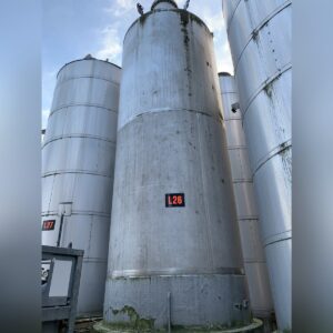 25000 liters tank in Acid-proof 316