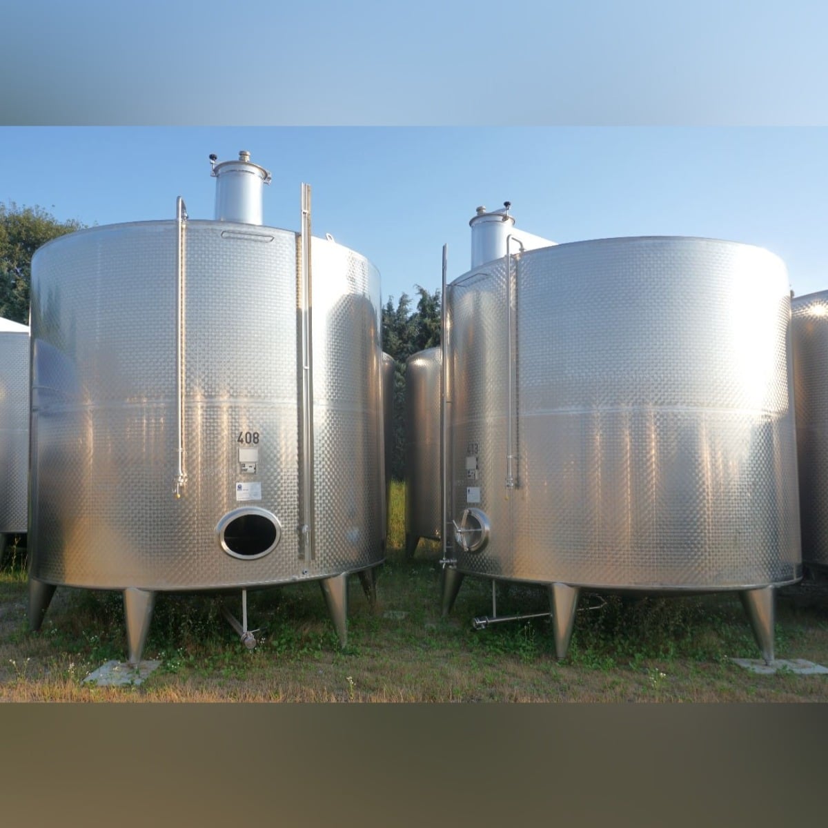 35910 liters tank in Stainless 304