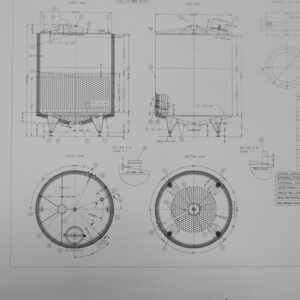 10640 liter tank in Acid-proof 316