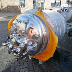 1350 liter tank in Acid-proof 316