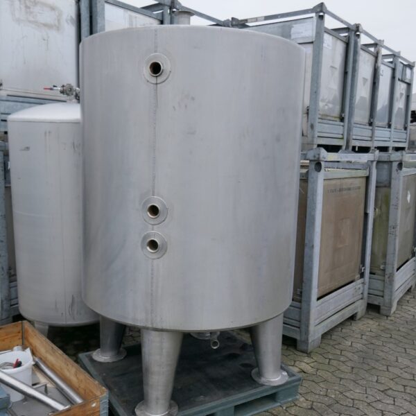 1660 liter tank in Acid-proof 316